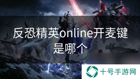反恐精英online开麦键是哪个