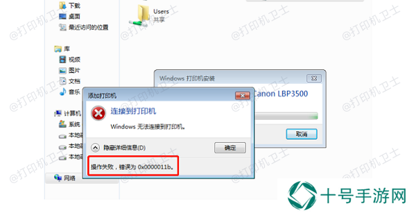 0x0000011b错误