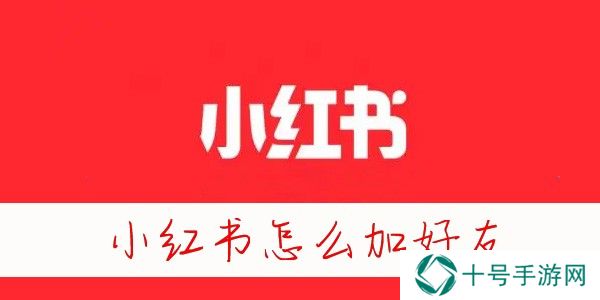 小红书怎么加好友