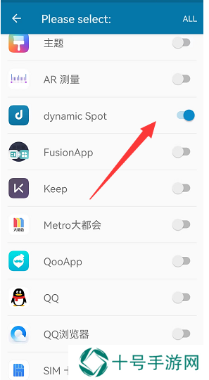dynamicSpot怎么设置