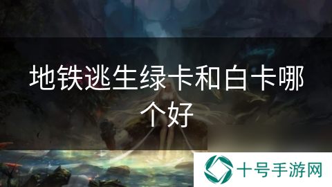 地铁逃生绿卡和白卡哪个好