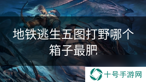 地铁逃生五图打野哪个箱子最肥