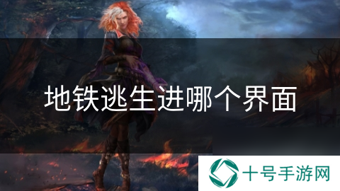 地铁逃生进哪个界面