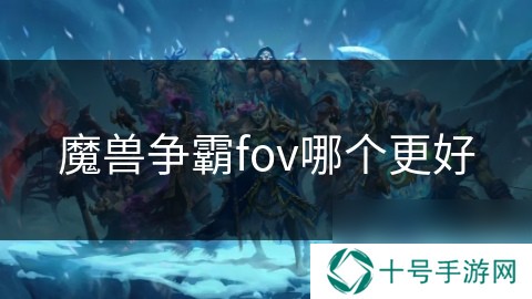 魔兽争霸fov哪个更好