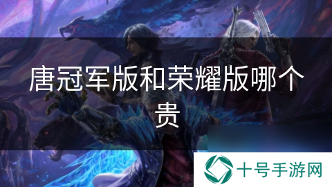 唐冠军版和荣耀版哪个贵